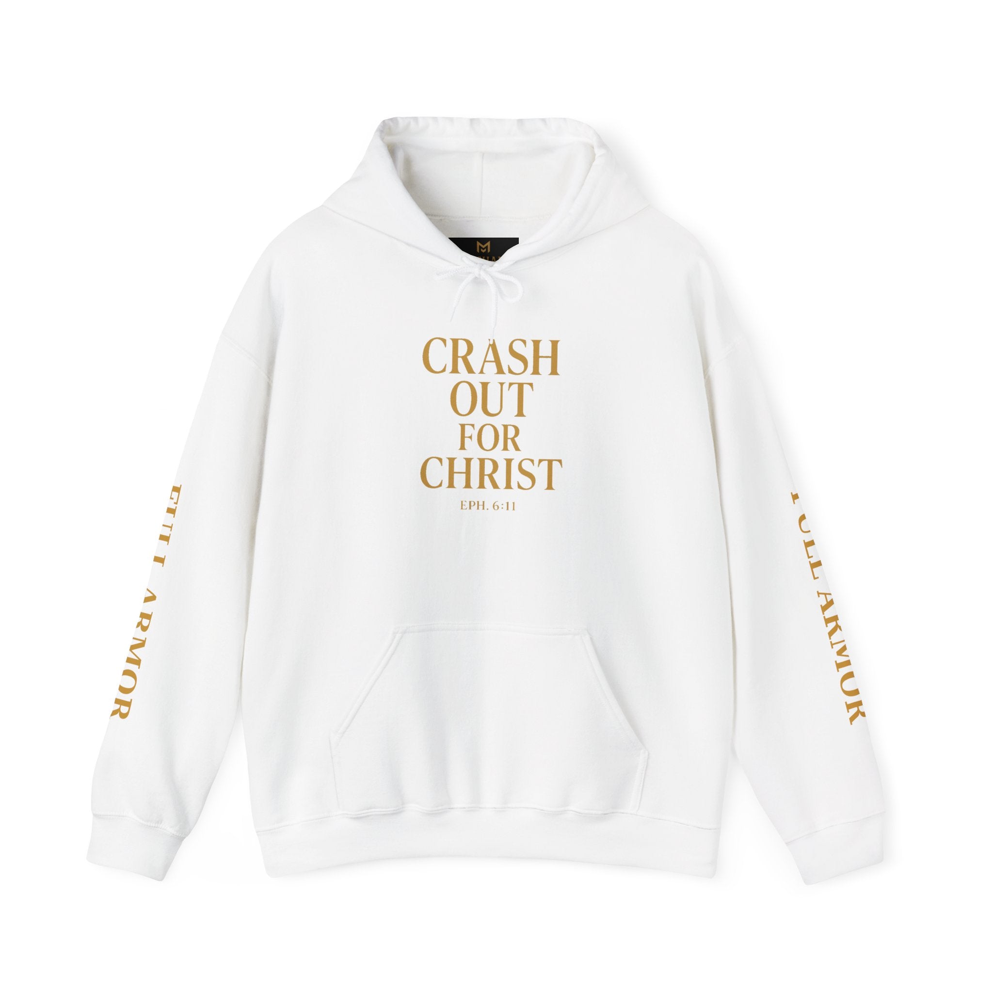 Inspirational Hooded Sweatshirt - Crash Out for Christ
