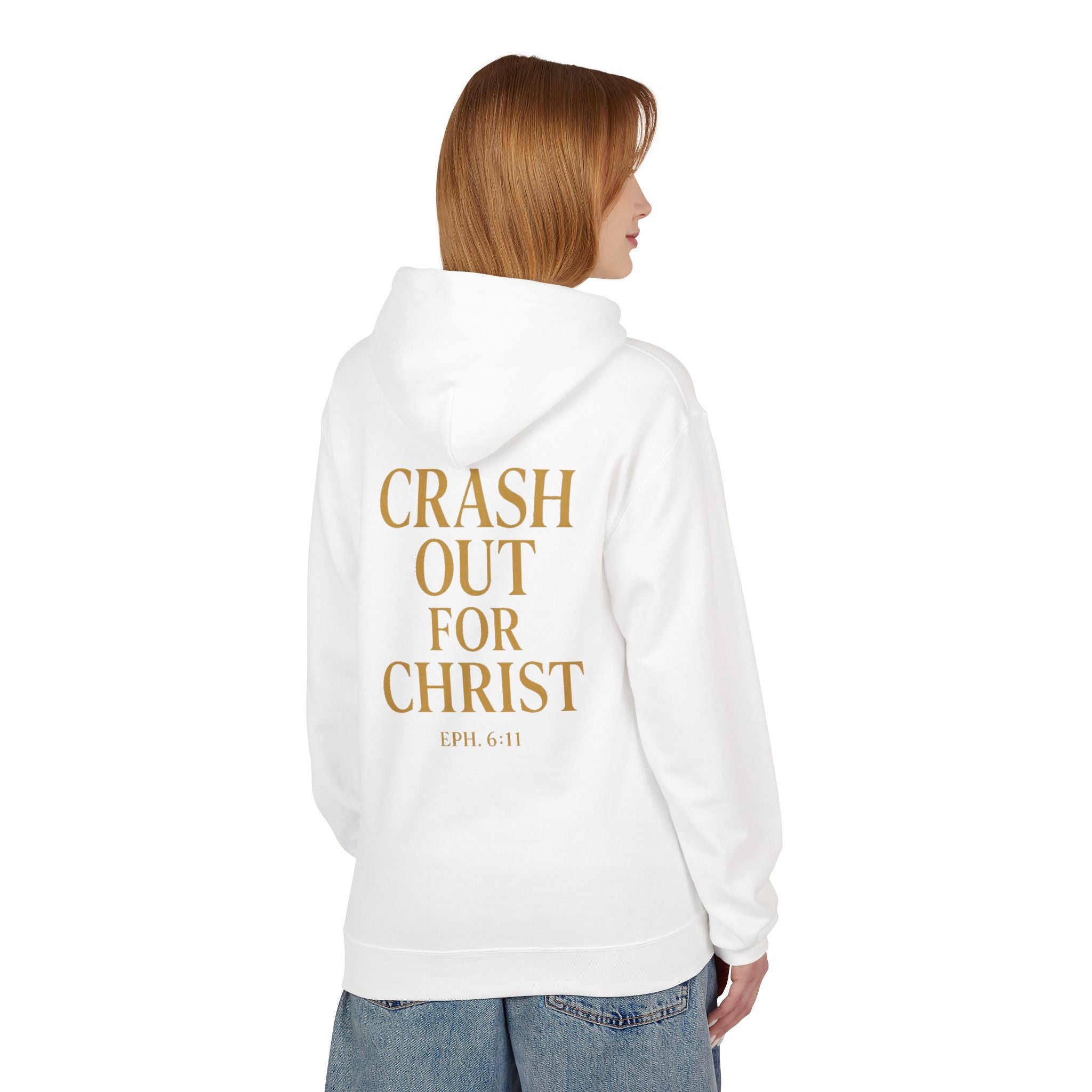 Faith-Inspired Unisex Hoodie: 'Full Armor' & 'Crash Out for Christ'