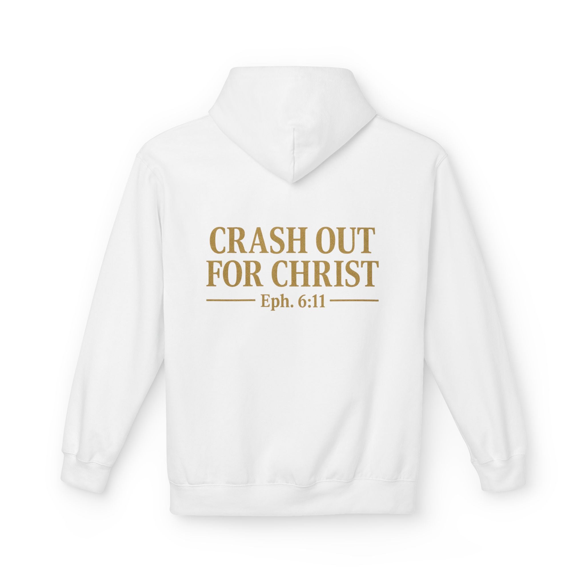 Faith-Inspired Unisex Hoodie - 'Crash Out For Christ'