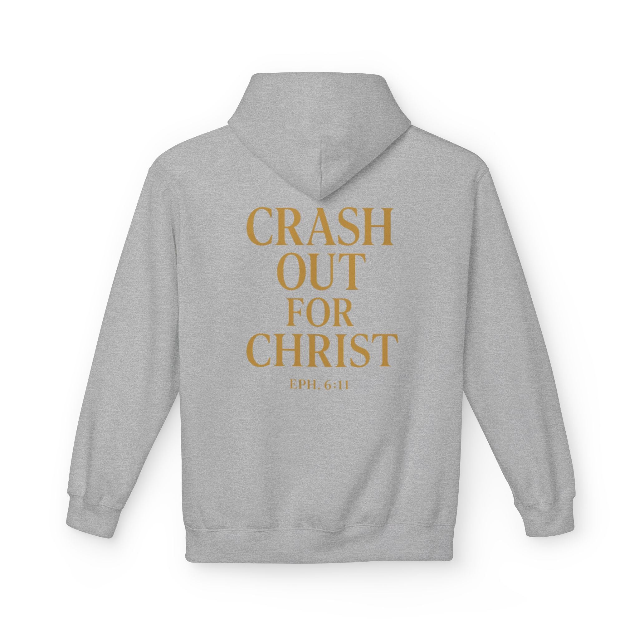 Faith-Inspired Unisex Hoodie: 'Full Armor' & 'Crash Out for Christ'