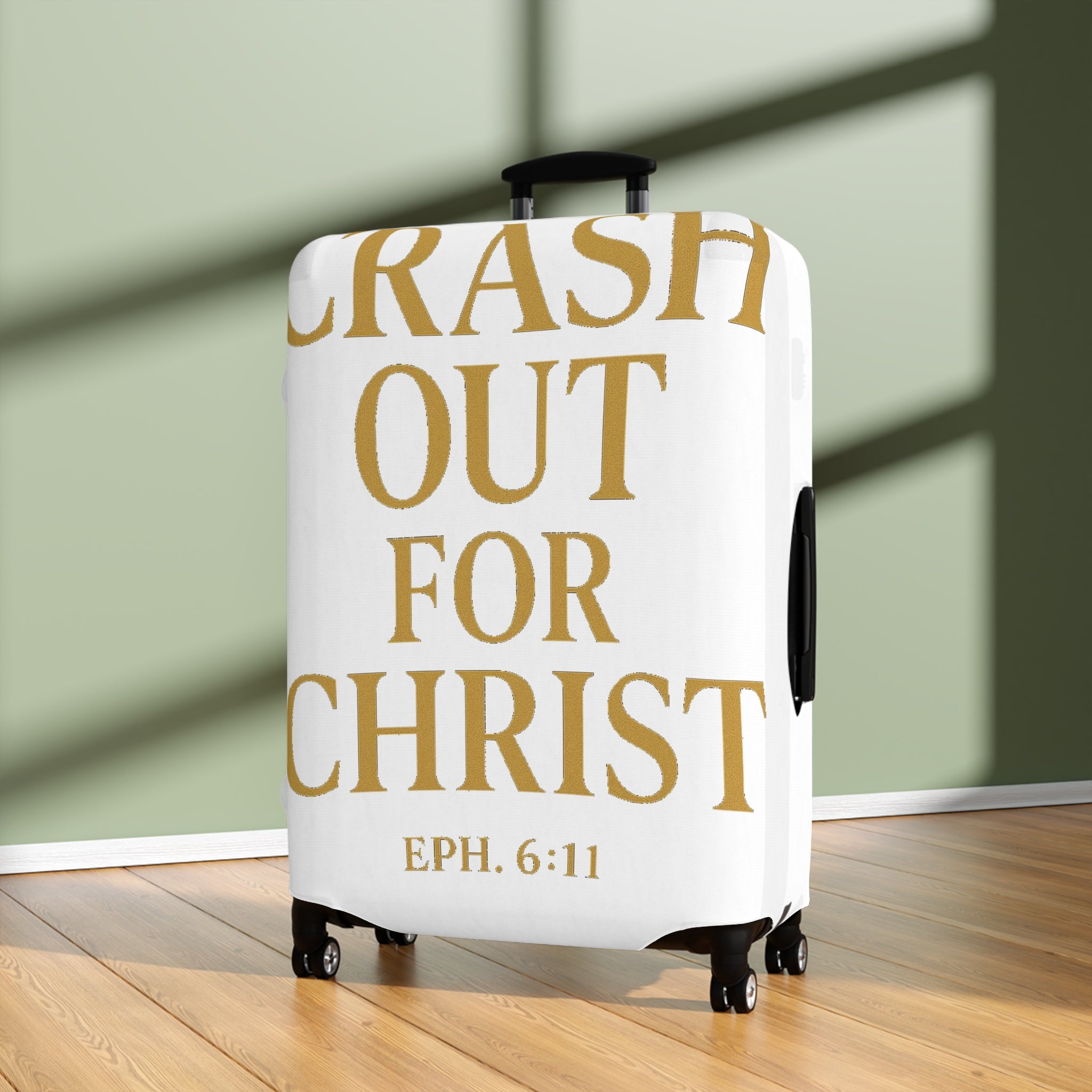 Spiritual Luggage Cover: Crash Out for Christ