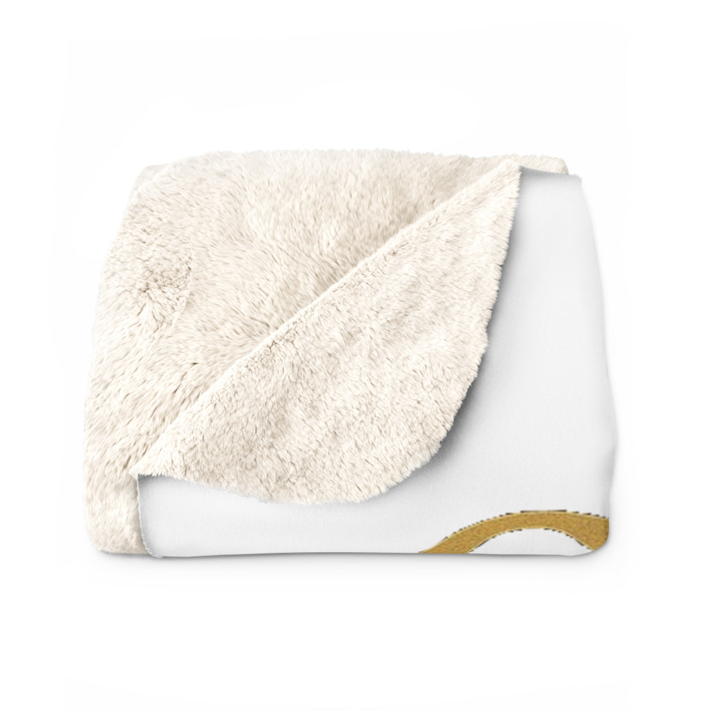 Inspirational Sherpa Fleece Blanket - Crash Out for Christ