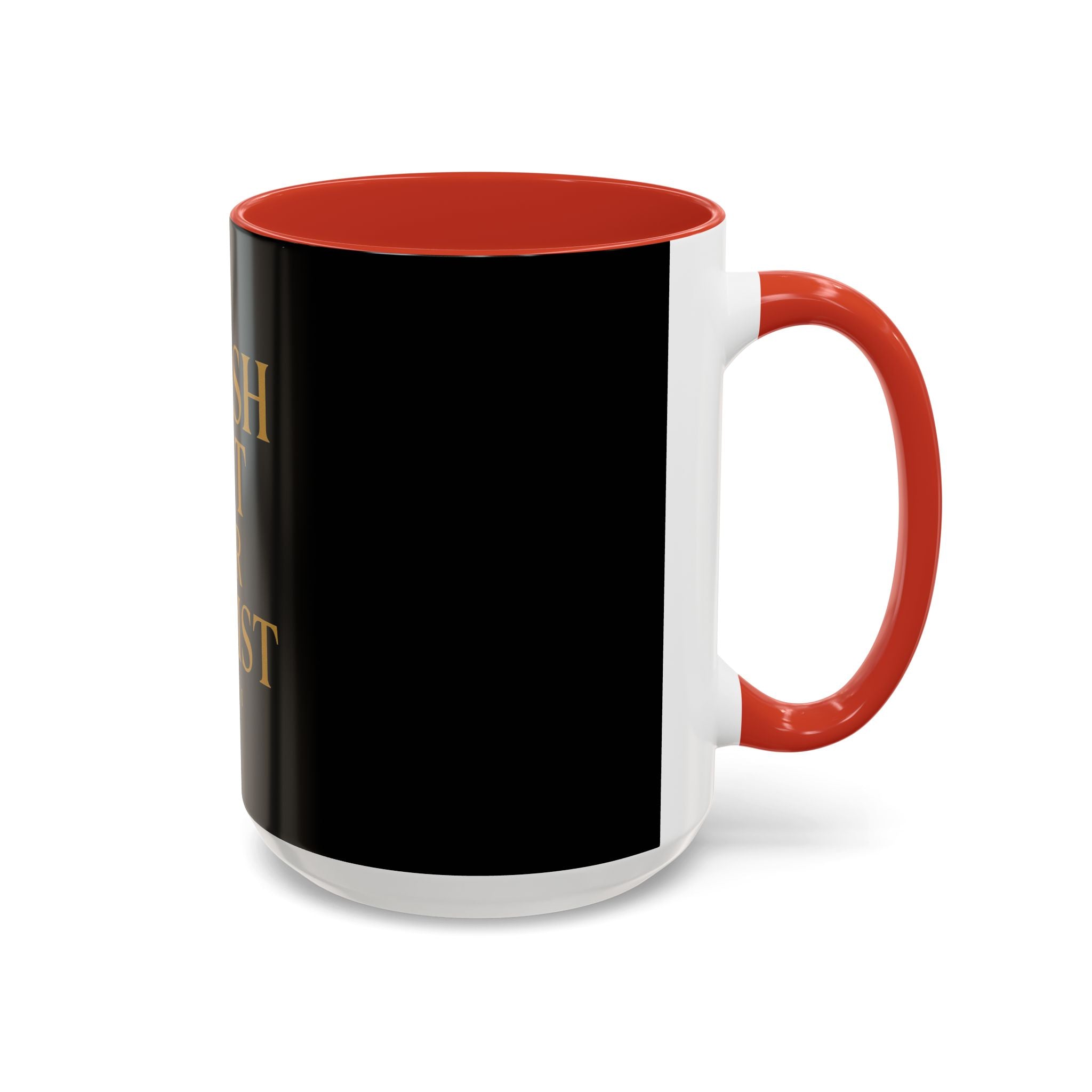 Inspirational Accent Coffee Mug - Crash Out for Christ