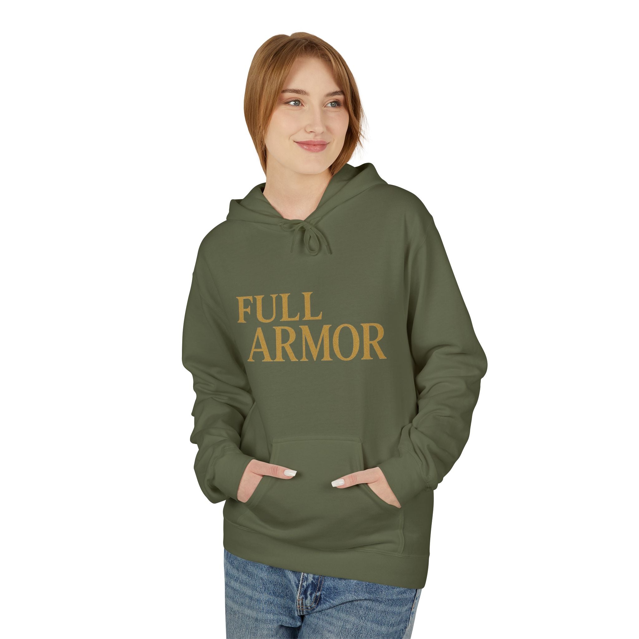 Faith-Inspired Unisex Hoodie: 'Full Armor' & 'Crash Out for Christ'