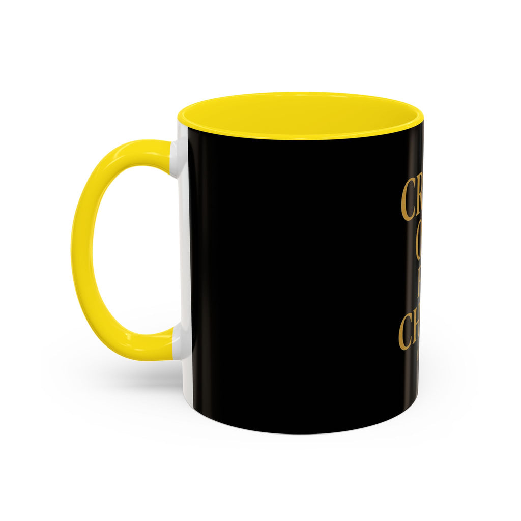Inspirational Accent Coffee Mug - Crash Out for Christ
