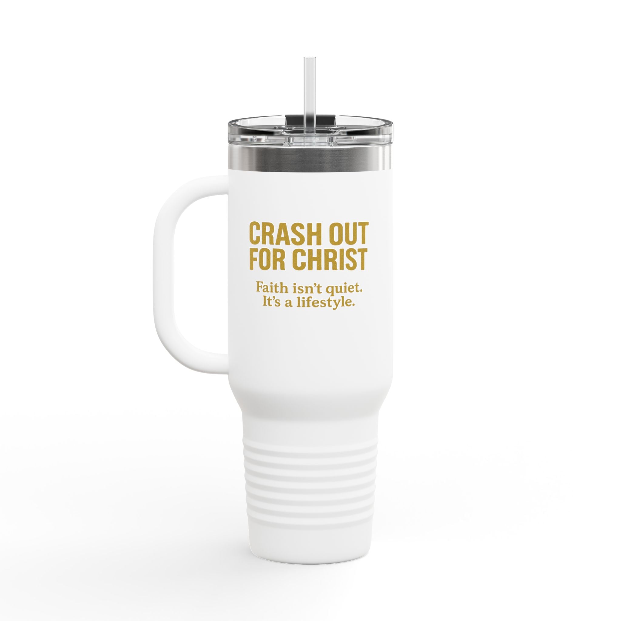 Faith-Inspired Insulated Travel Mug - 40oz
