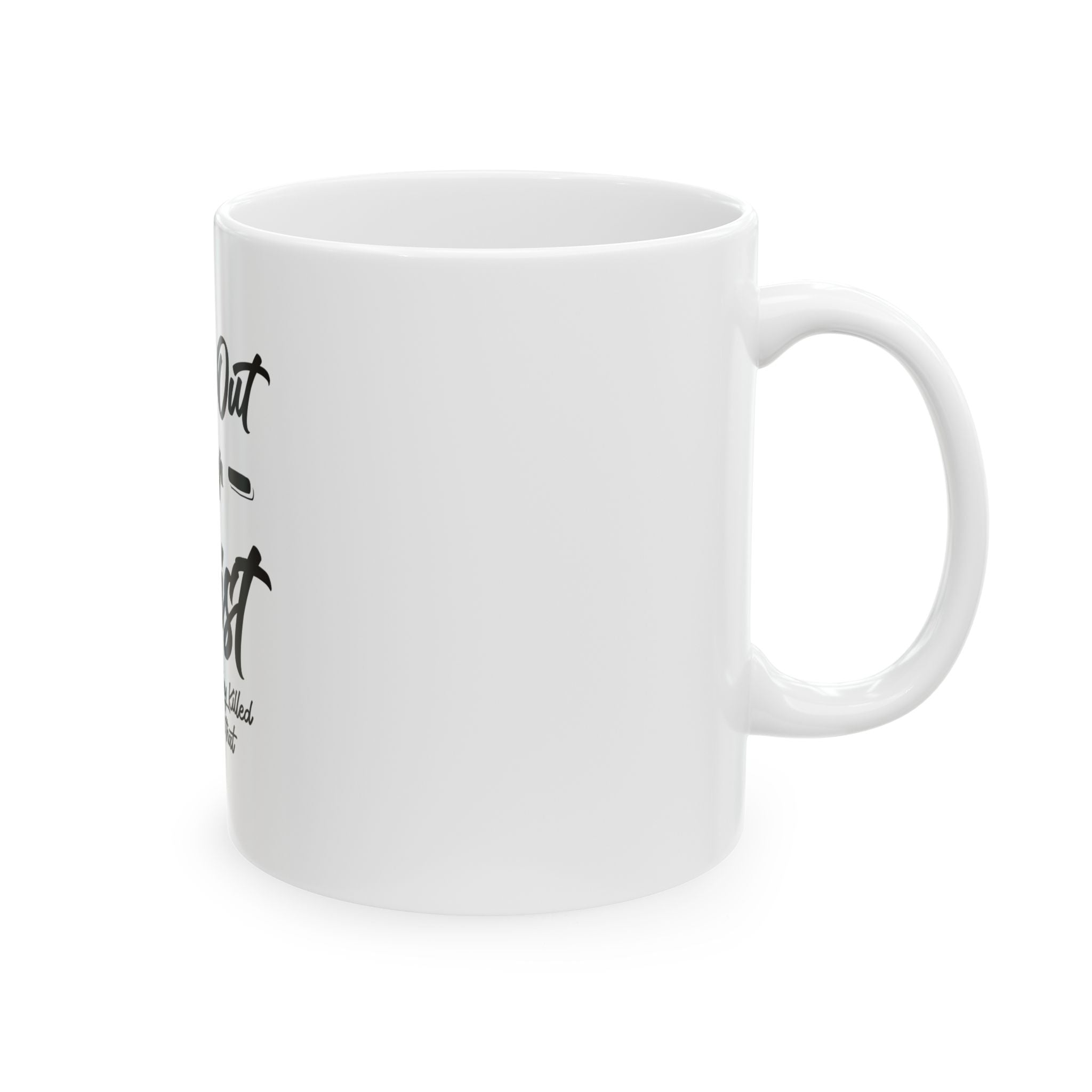 Inspirational Ceramic Mug - "Crash Out For Christ"