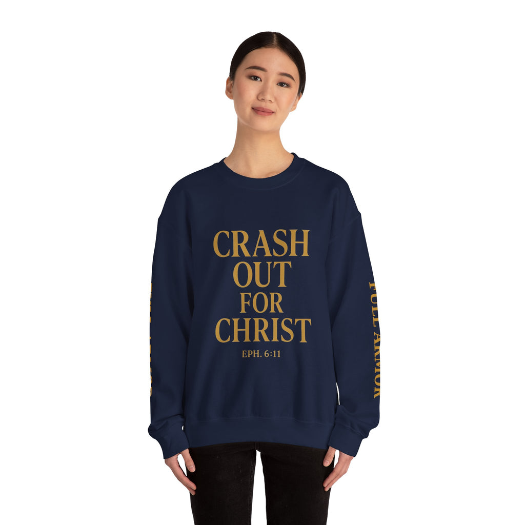Crash Out for Christ Crewneck Sweatshirt