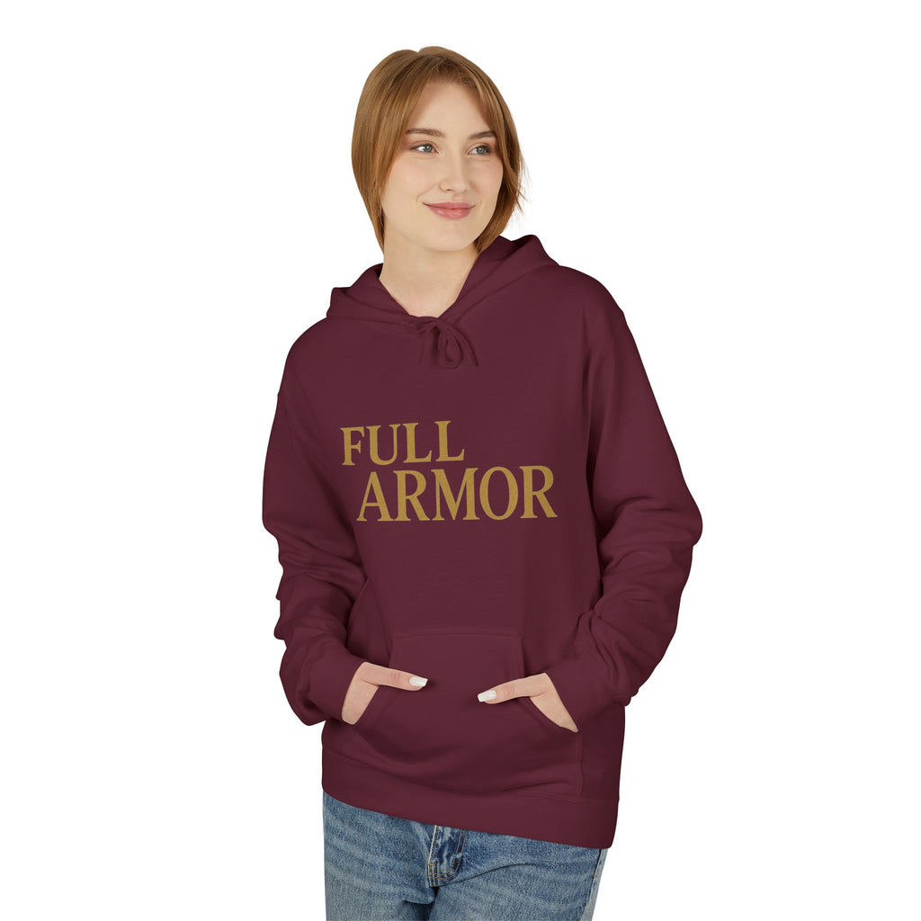 Faith-Inspired Unisex Hoodie: 'Full Armor' & 'Crash Out for Christ'