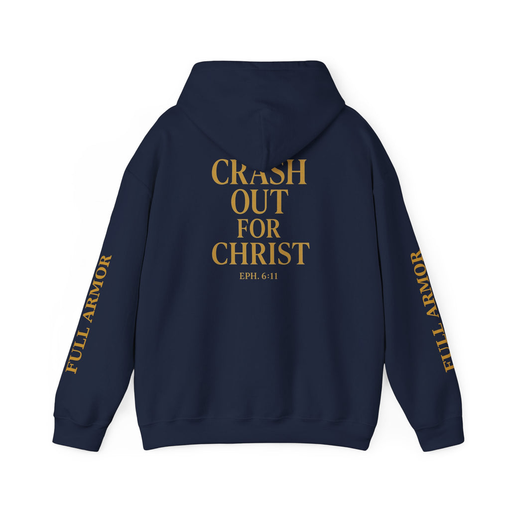 Faith-Inspired Unisex Hooded Sweatshirt | Crash Out for Christ | Cozy Christian Apparel, Gifts for Believers, Church Wear, Faith-Based [...]