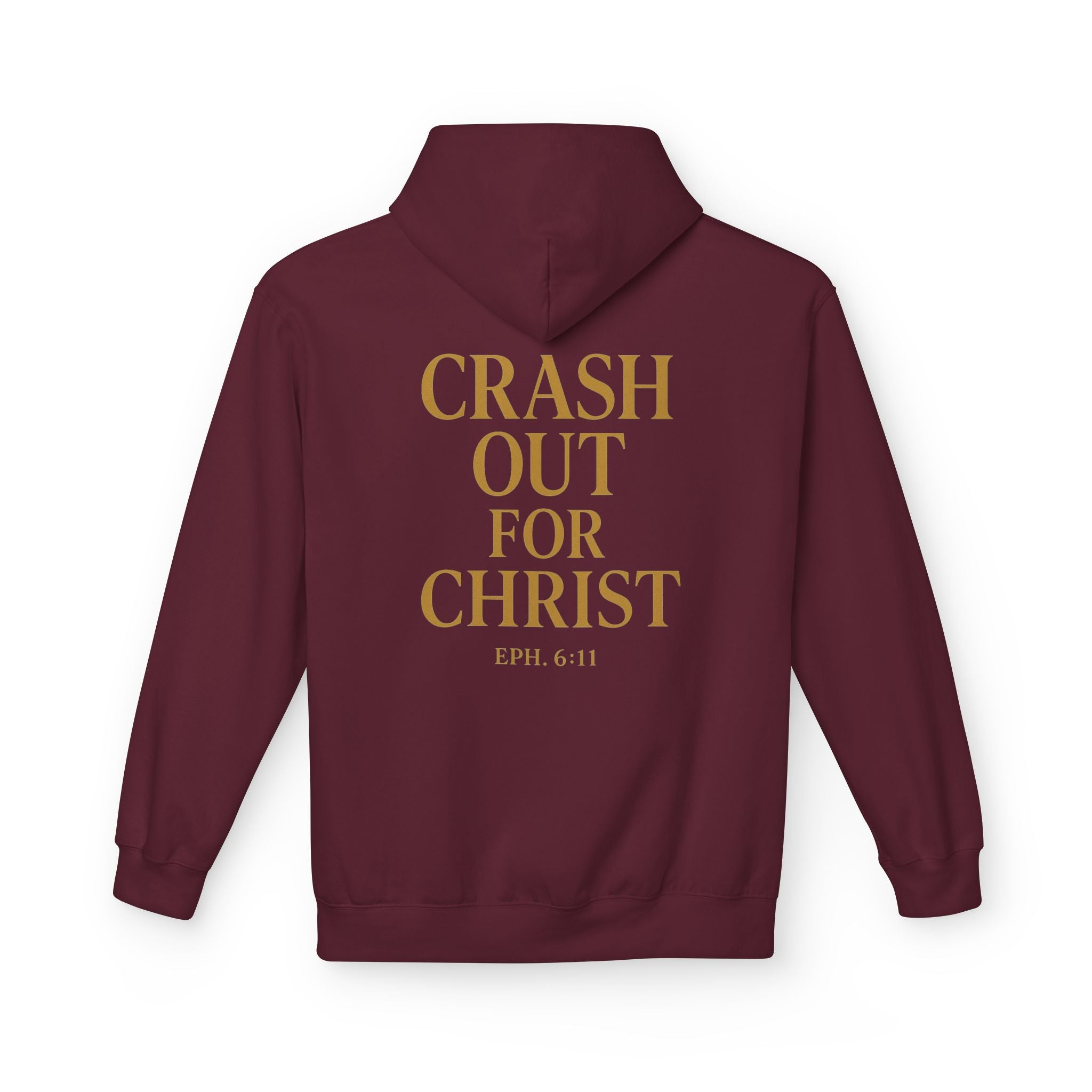 Faith-Inspired Unisex Hoodie: 'Full Armor' & 'Crash Out for Christ'