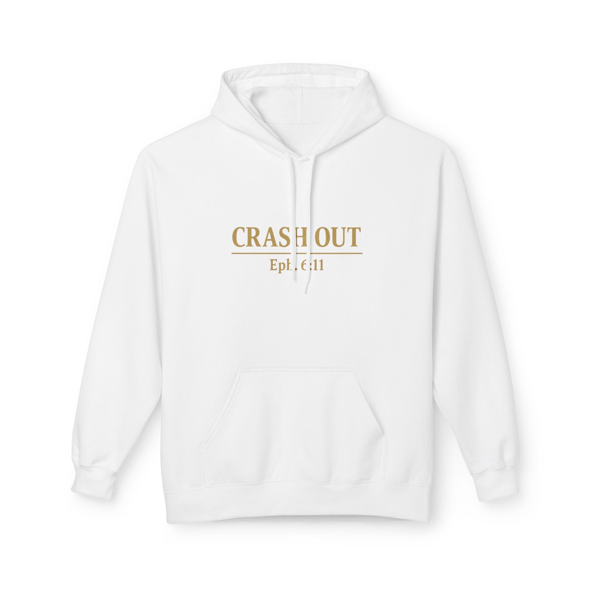 Faith-Inspired Unisex Hoodie - 'Crash Out For Christ'