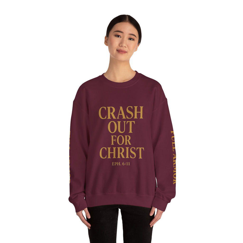 Crash Out for Christ Crewneck Sweatshirt