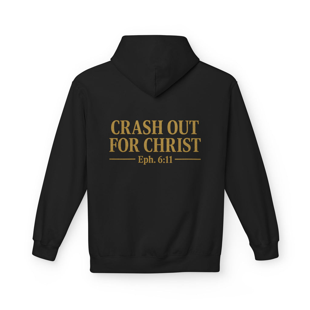 Faith-Inspired Unisex Hoodie - 'Crash Out For Christ'