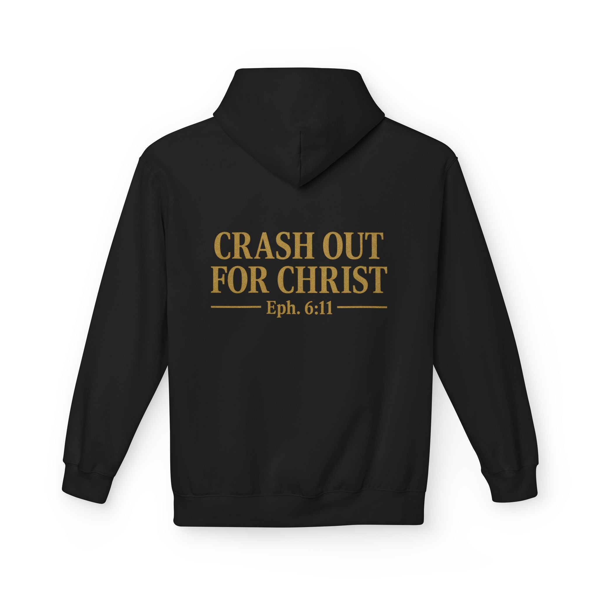 Faith-Inspired Unisex Hoodie - 'Crash Out For Christ'