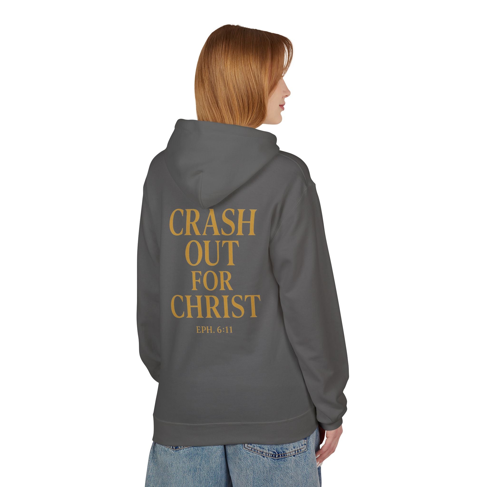 Faith-Inspired Unisex Hoodie: 'Full Armor' & 'Crash Out for Christ'