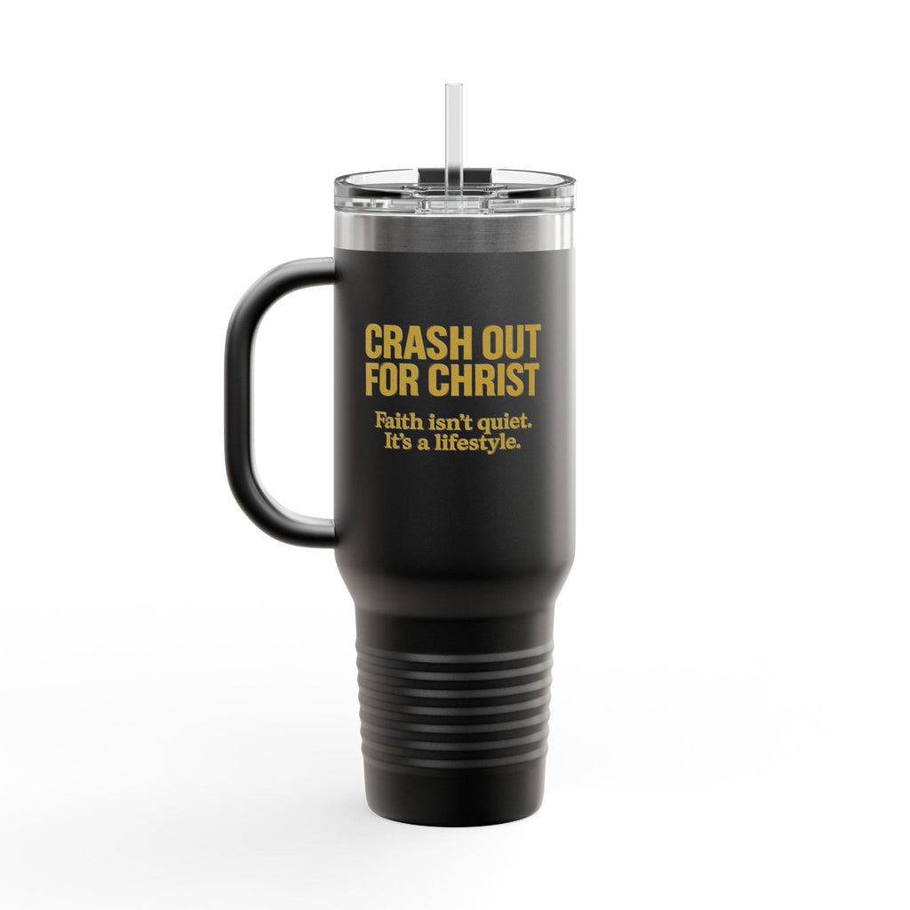 Faith-Inspired Insulated Travel Mug - 40oz