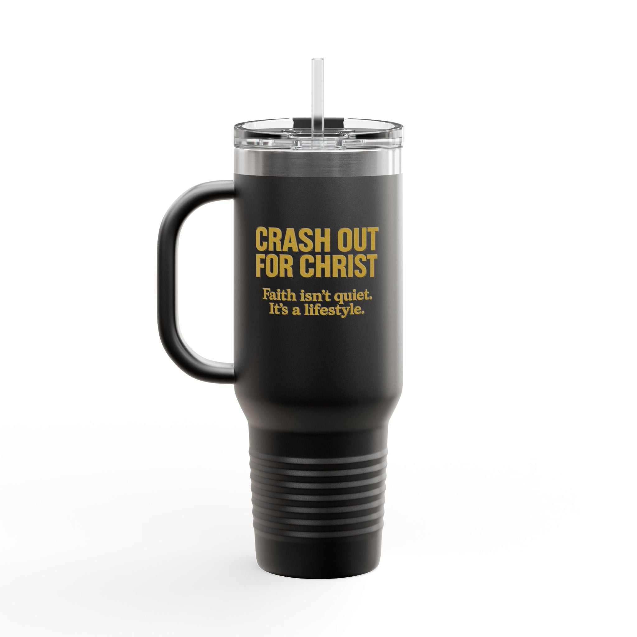 Faith-Inspired Insulated Travel Mug - 40oz