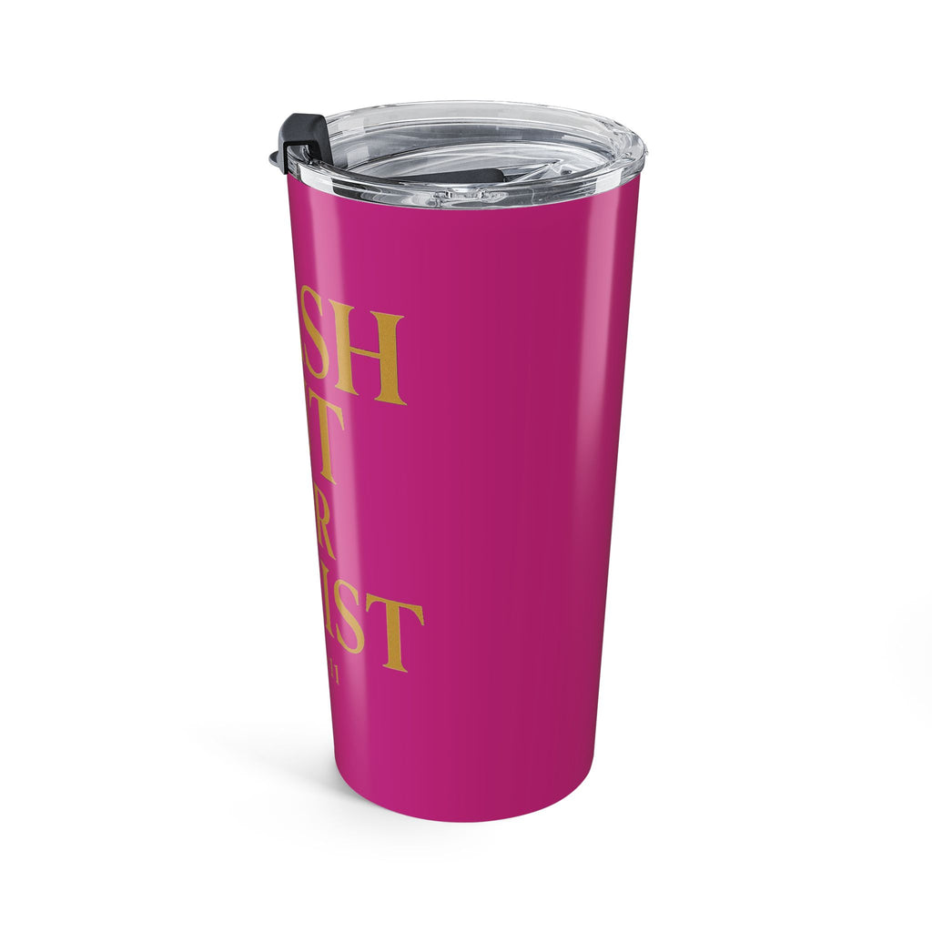 Inspirational 20oz Tumbler - "Crash Out for Christ" with Bible Verse