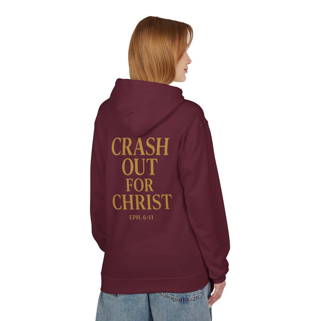 Faith-Inspired Unisex Hoodie: 'Full Armor' & 'Crash Out for Christ'