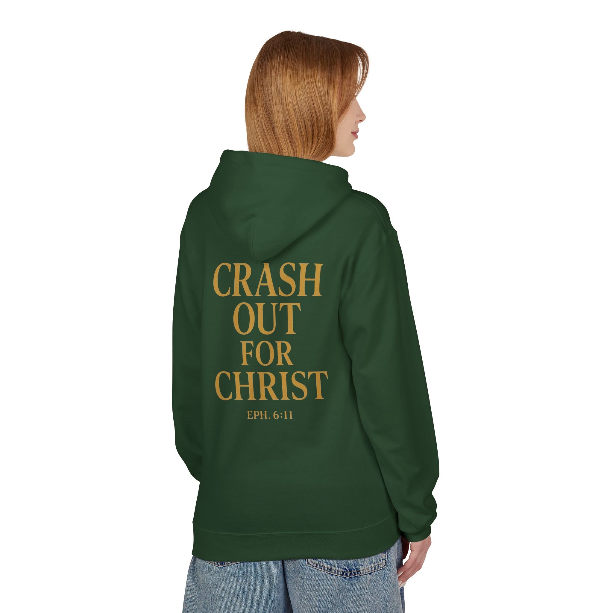 Faith-Inspired Unisex Hoodie: 'Full Armor' & 'Crash Out for Christ'