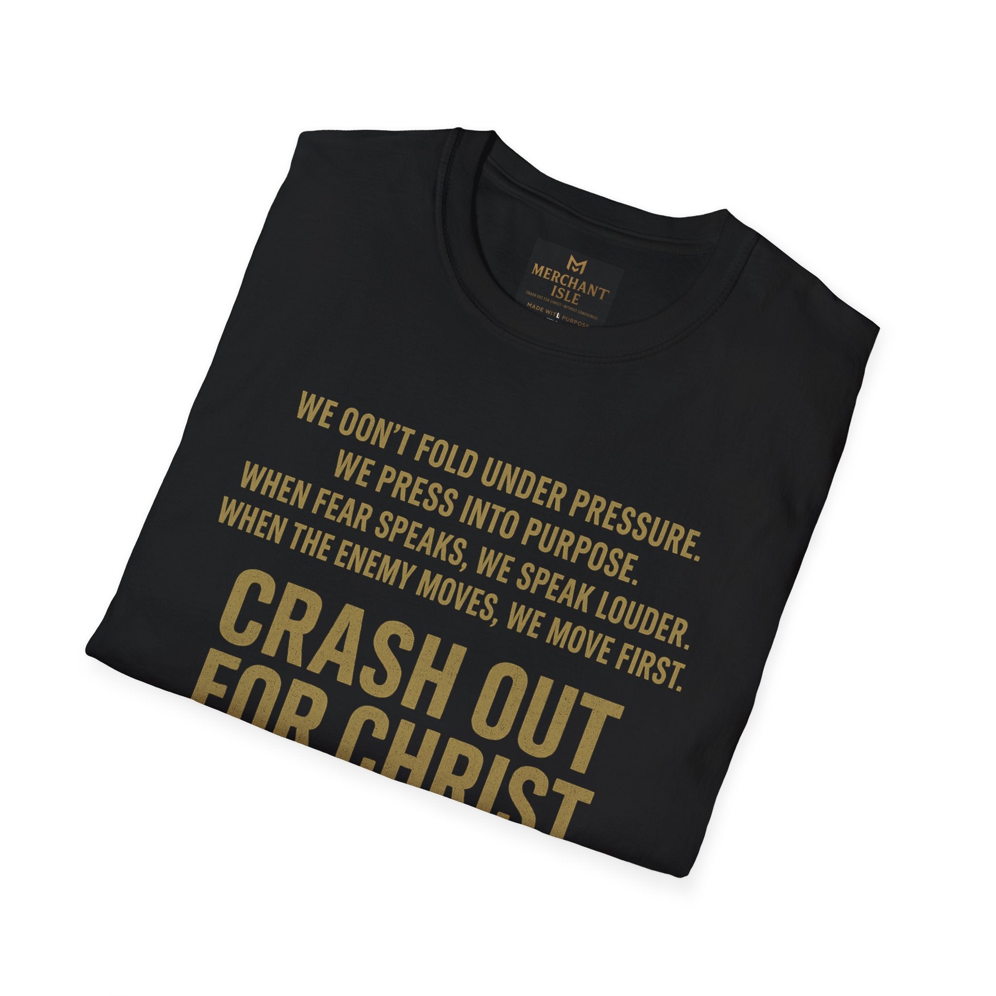 Crash Out for Christ Unisex Softstyle T-Shirt